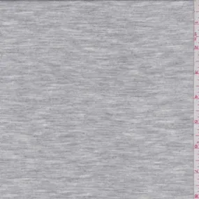 3 YD PC-Heather Grey Rayon T-Shirt Knit Fabric