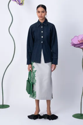 antonia denim shirt jacket