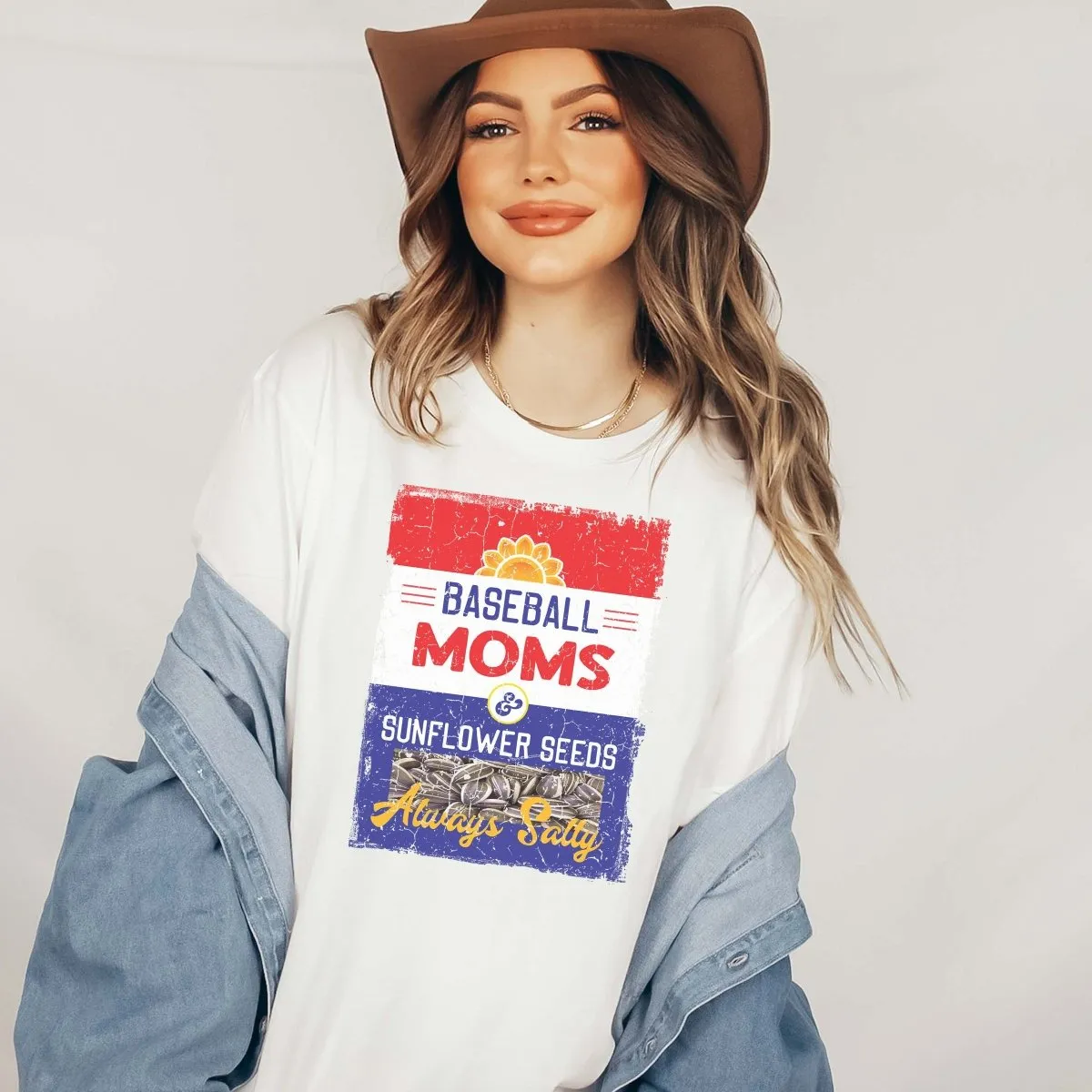 Baseball Moms and Sunflower Seeds Tee