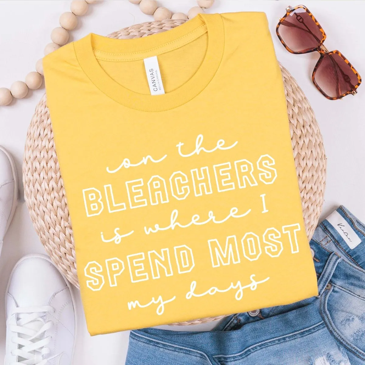 Bleachers Spend Most of My Days Tee