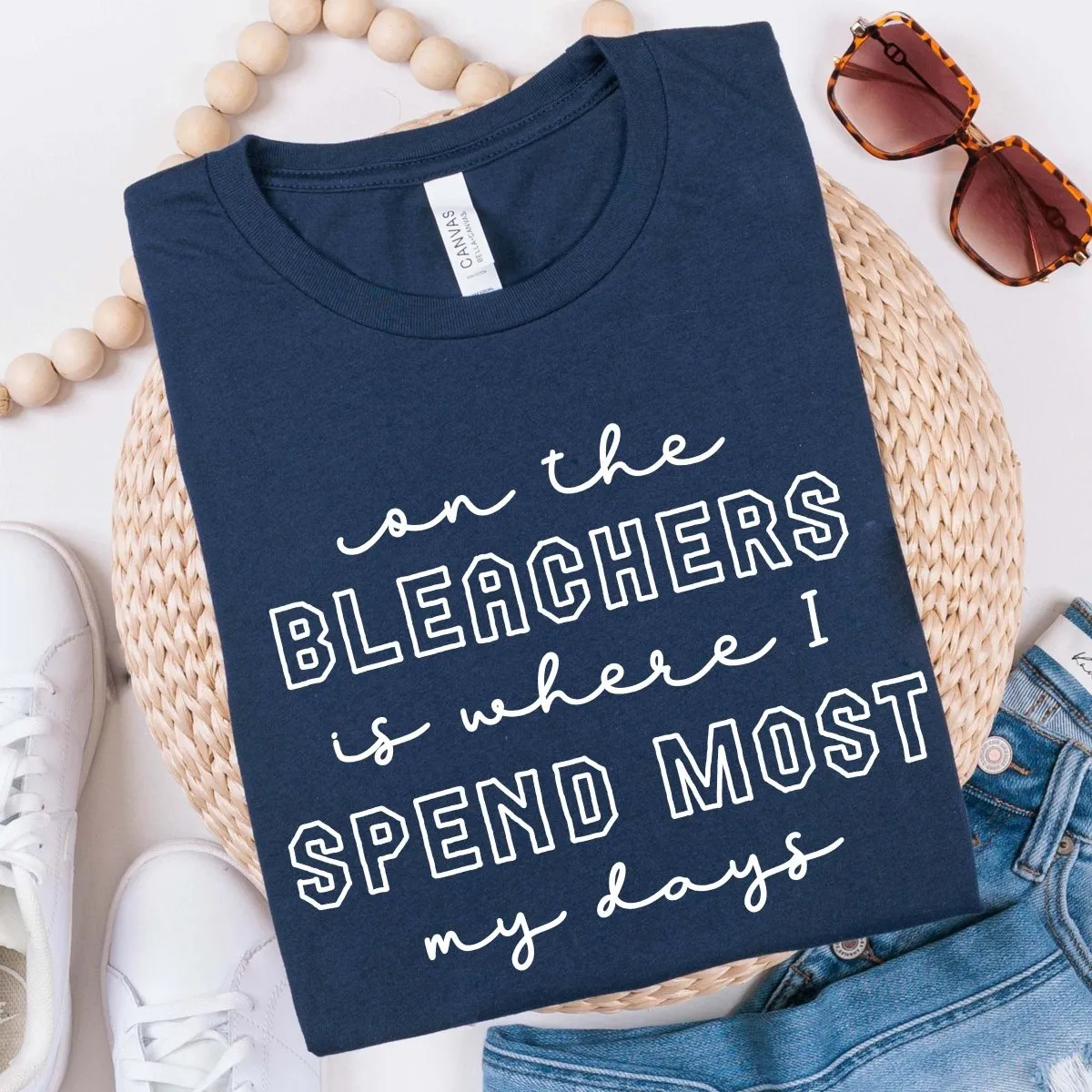 Bleachers Spend Most of My Days Tee