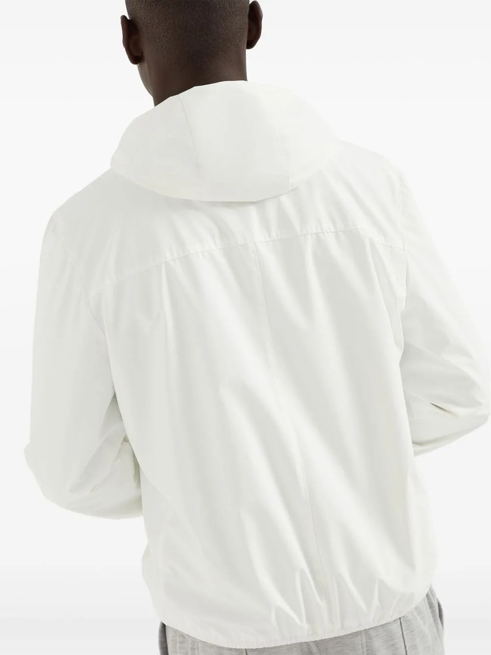 Bonded Hooded Logo Jacket