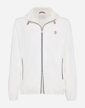 Bonded Hooded Logo Jacket