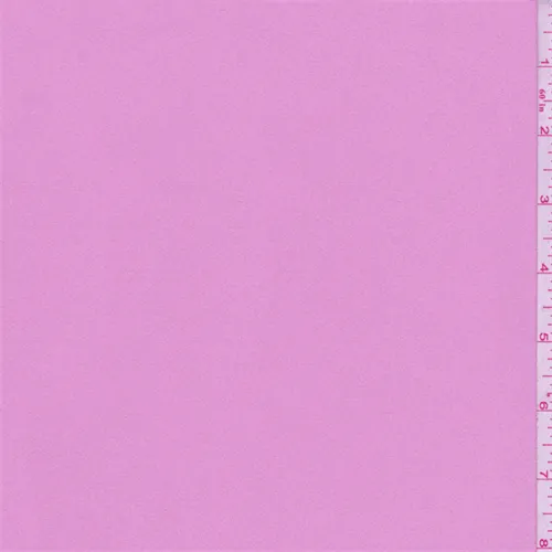 Carnation Pink Polyester Crepe Fabric