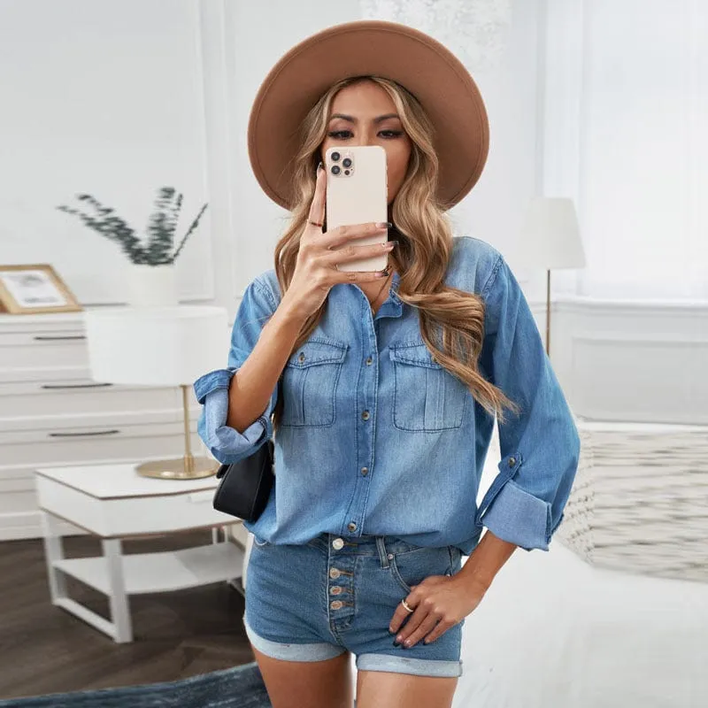Casual Denim Shirt