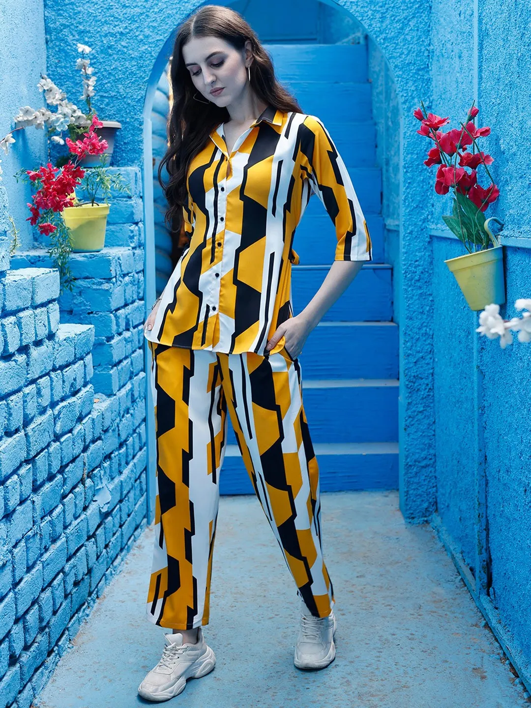 Chic Printed Co-Ord Set