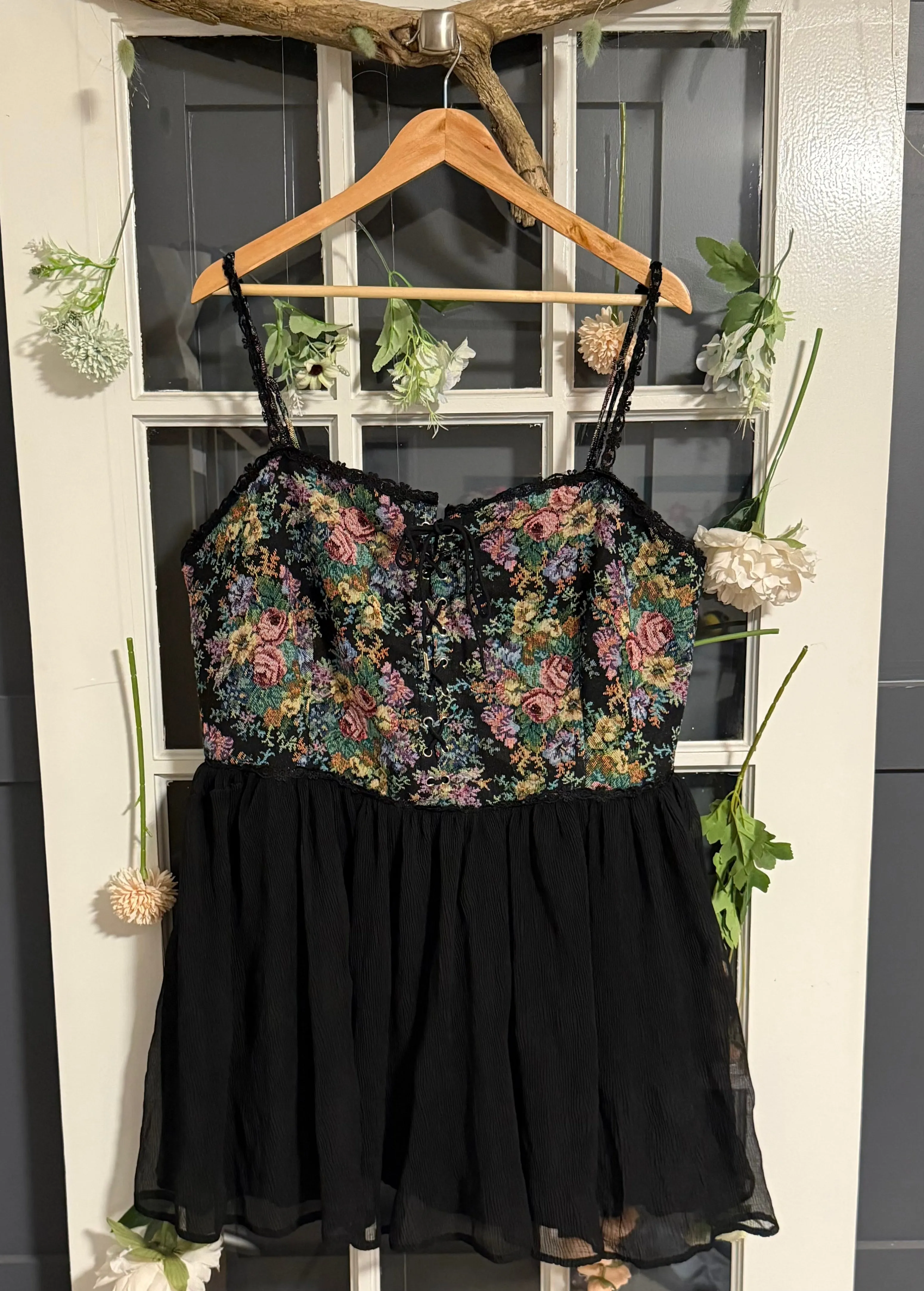 CiderCurve Brocade Mini Dress 4X