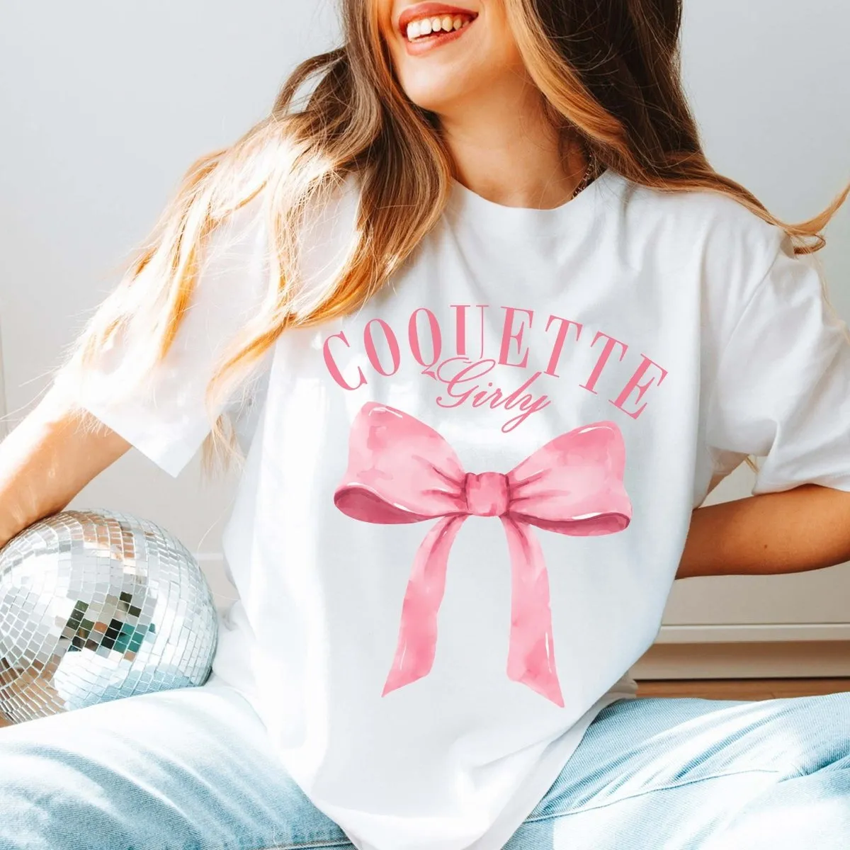 Coquette Girly Tee