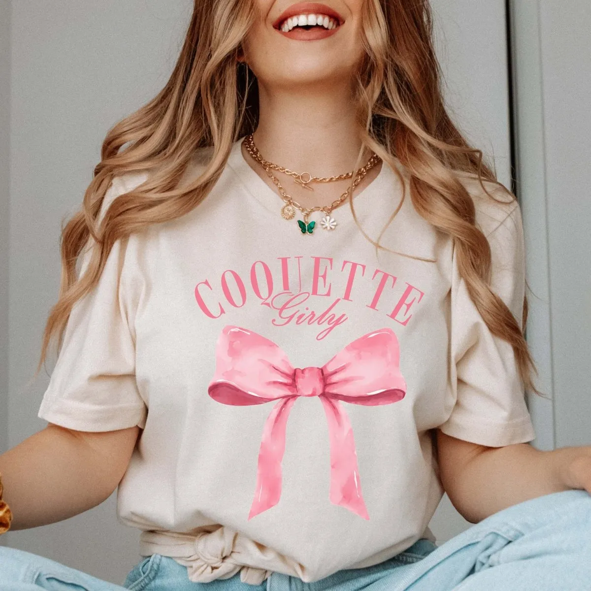 Coquette Girly Tee