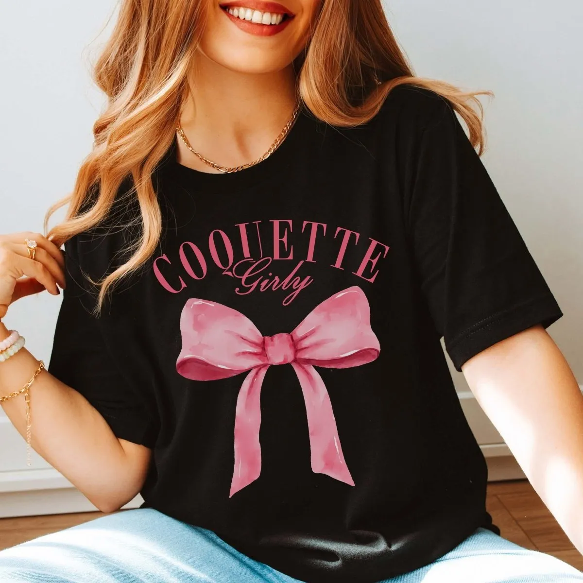 Coquette Girly Tee