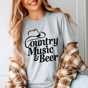 Country Music & Beer Tee