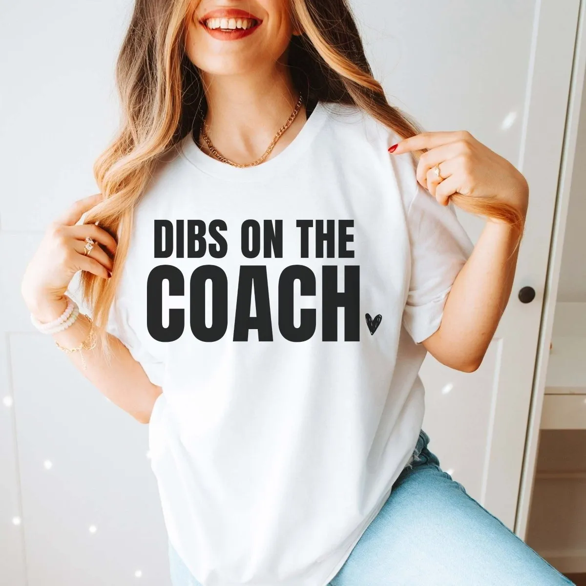 Dibs on the Coach Graphic Tee