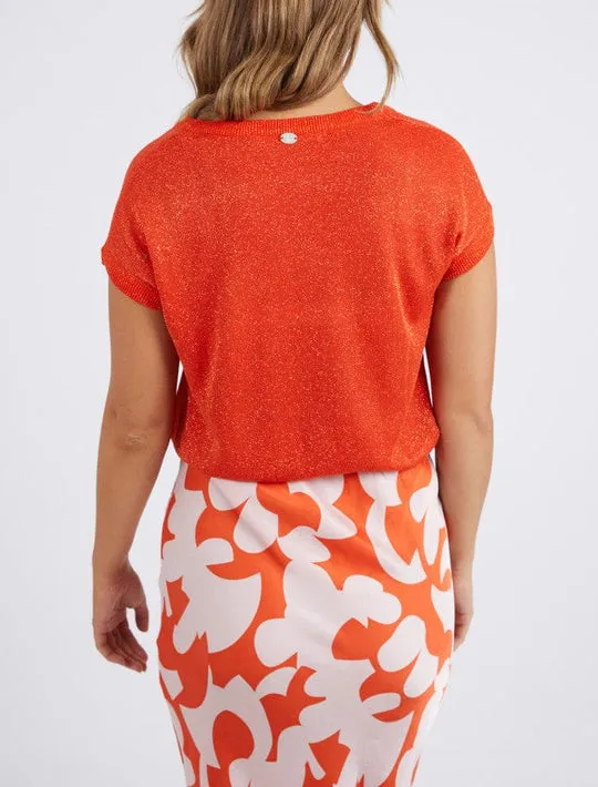 Foxwood Alma Orange Knit