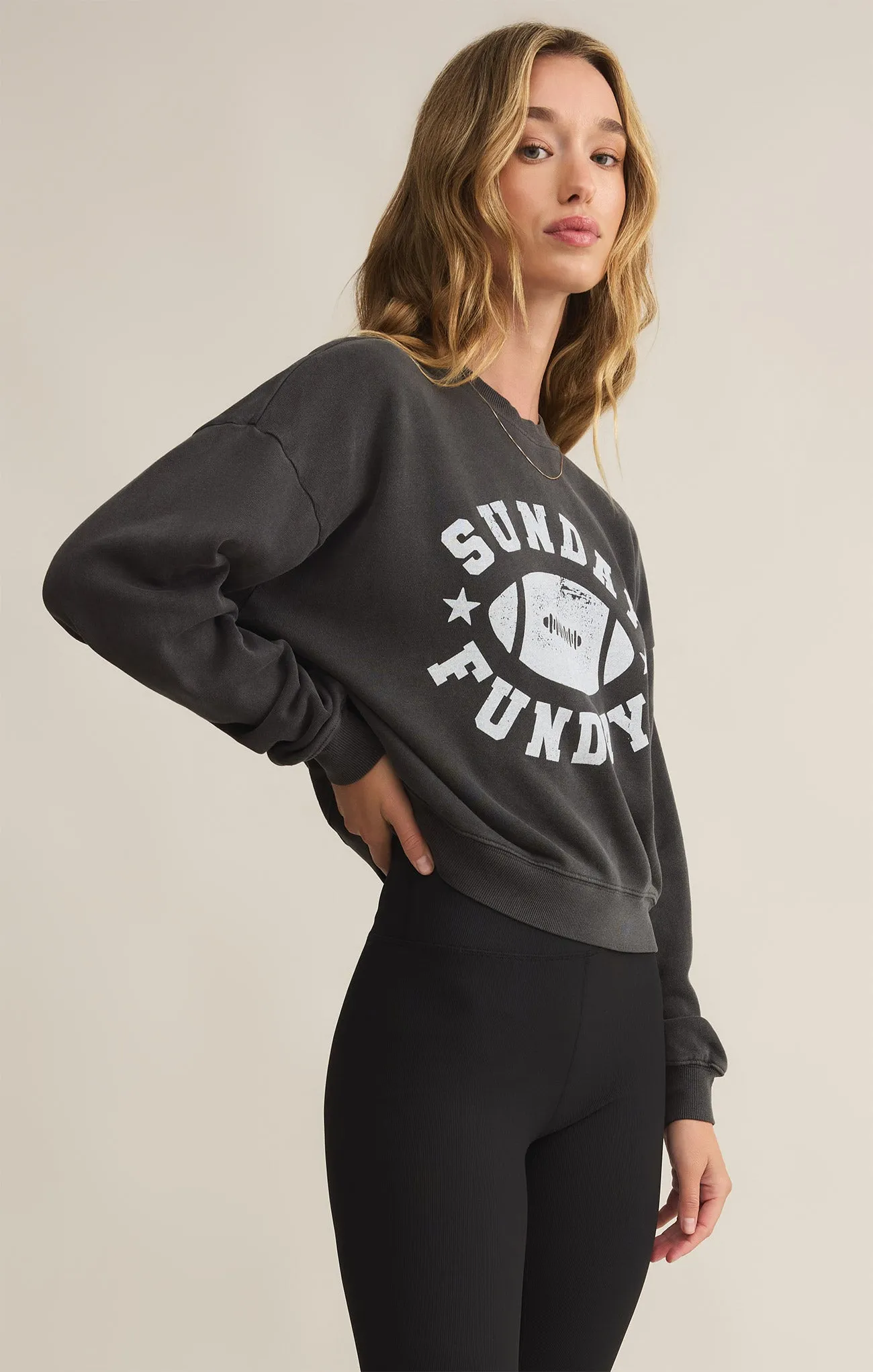 Funday Football Tomgirl Sweatshirt