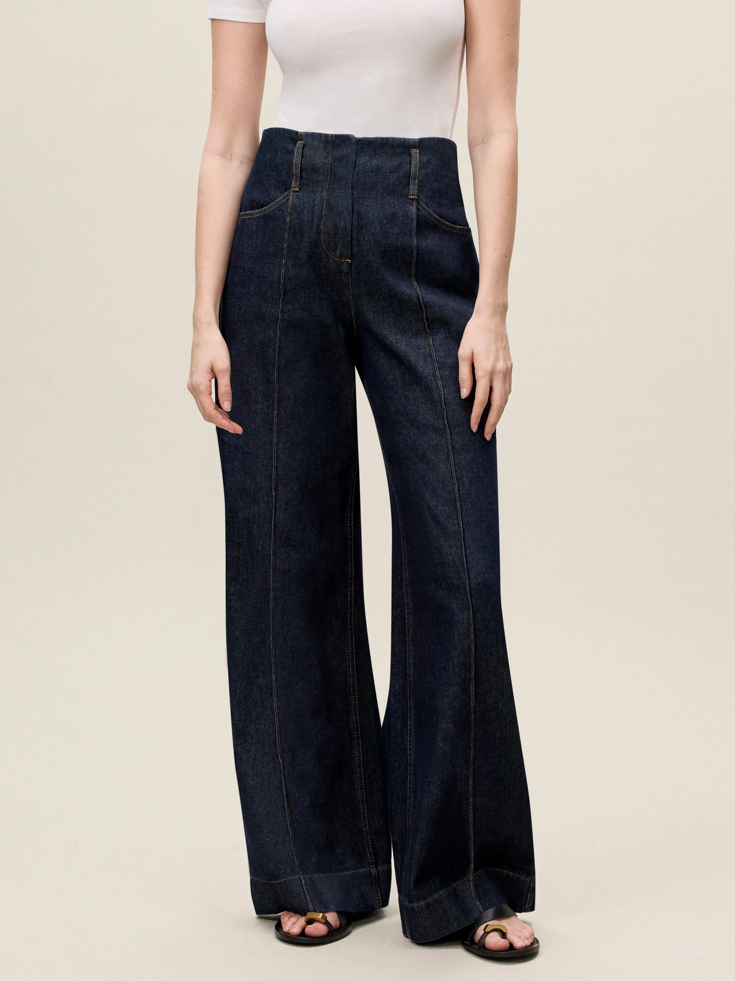 Gabrielle Denim Pant