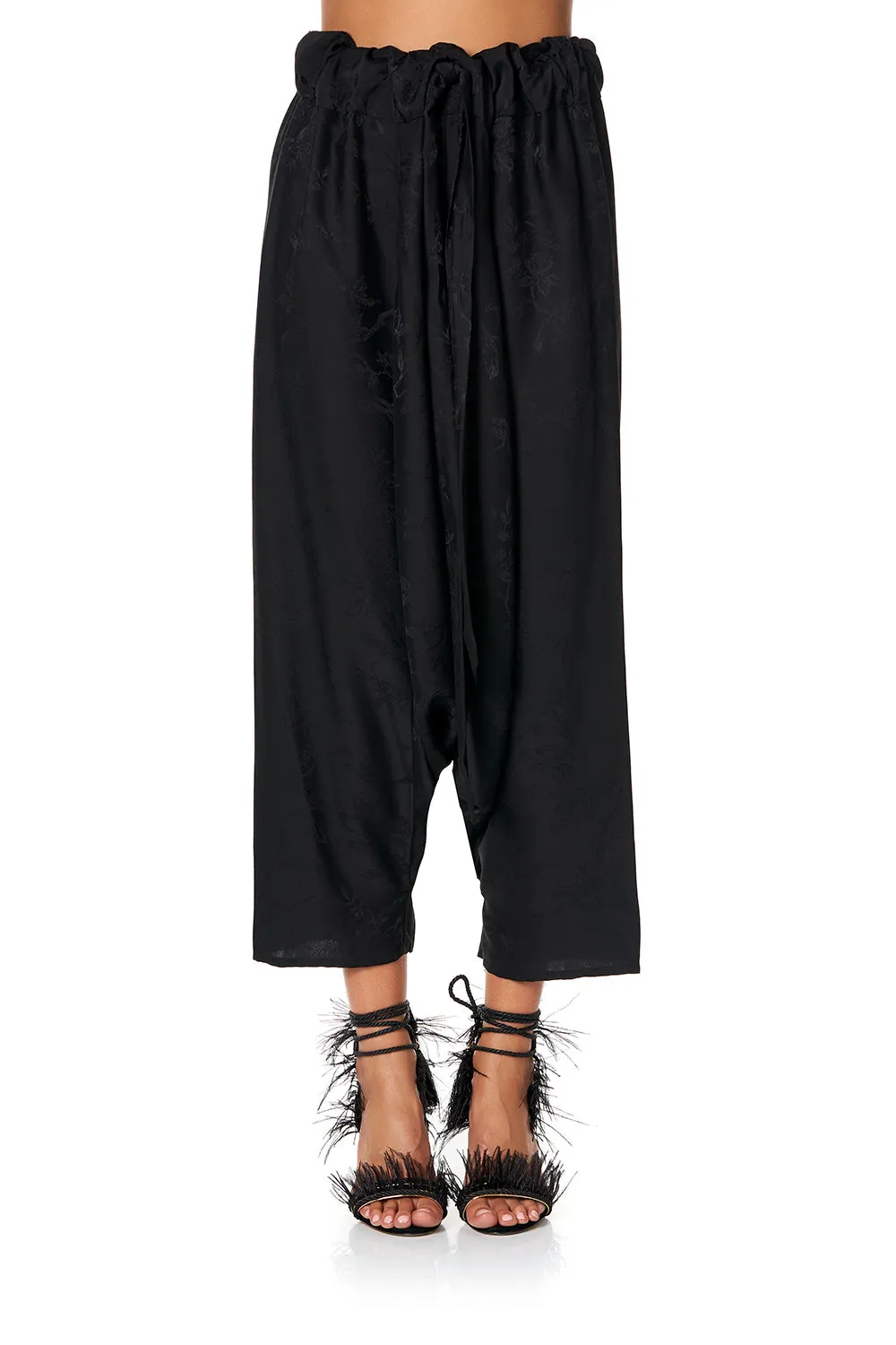 HAREM PANTS BLACK