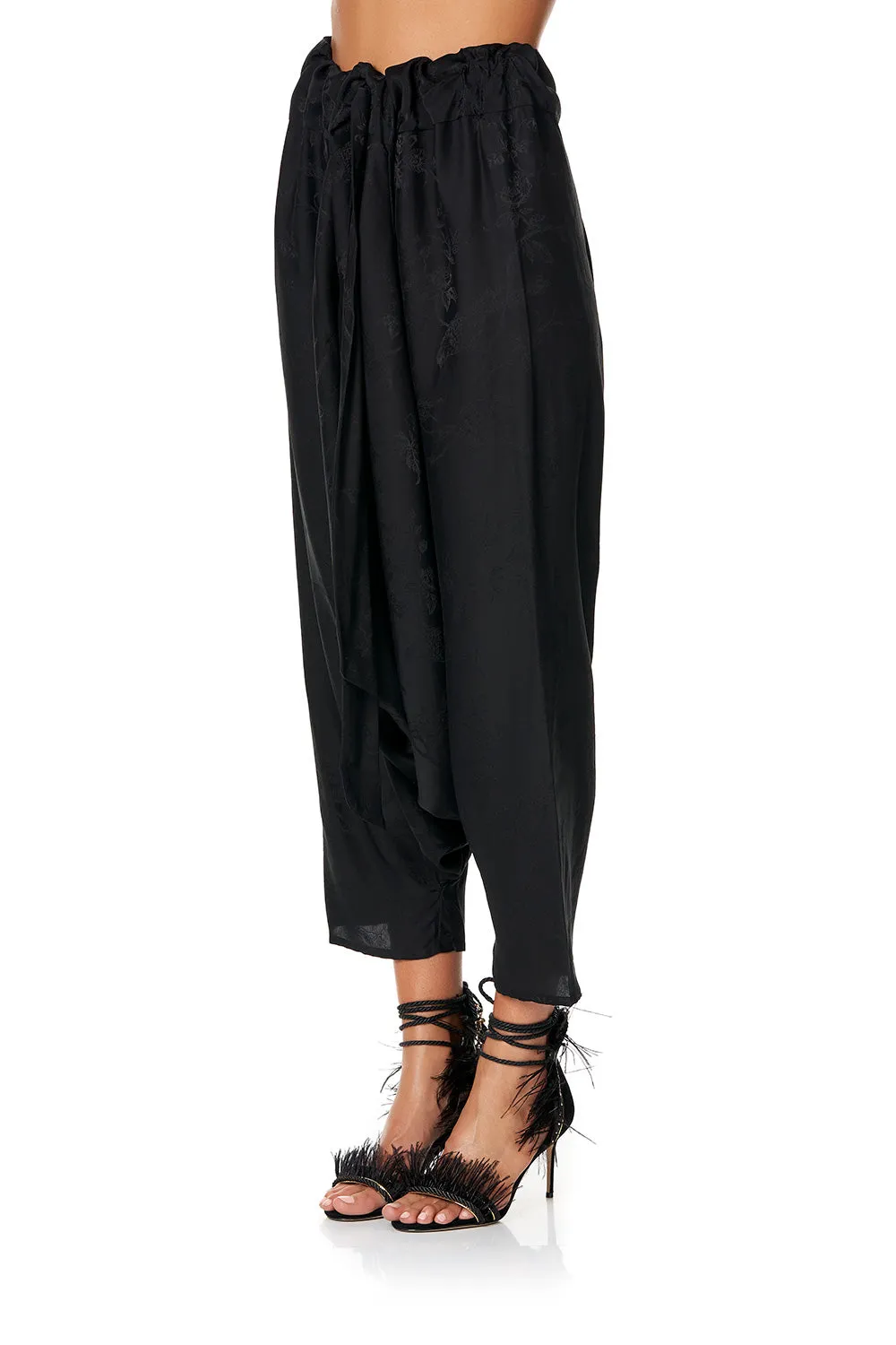 HAREM PANTS BLACK
