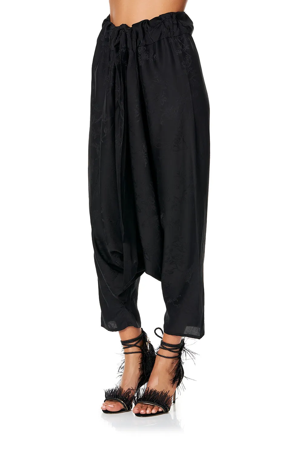 HAREM PANTS BLACK