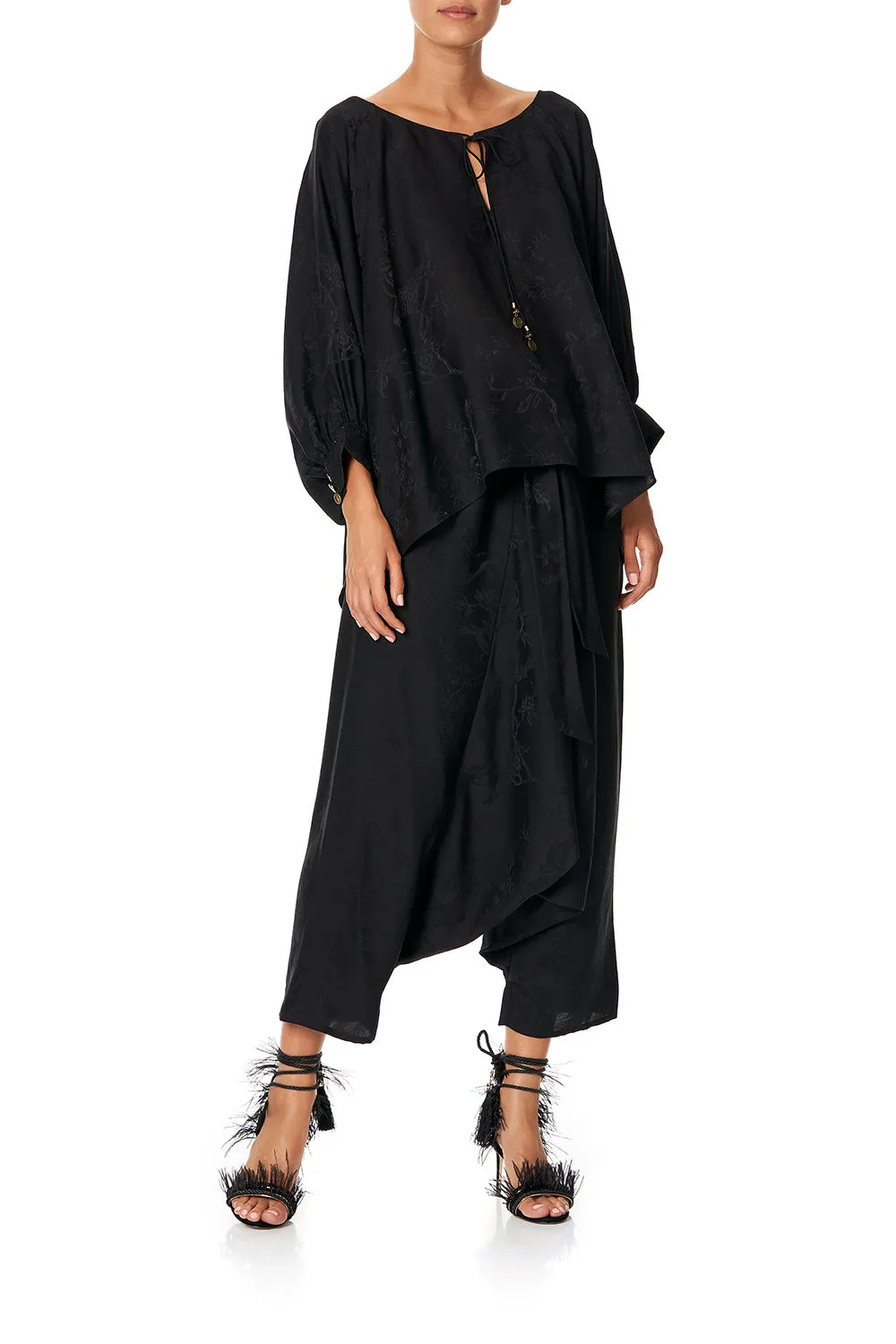 HAREM PANTS BLACK