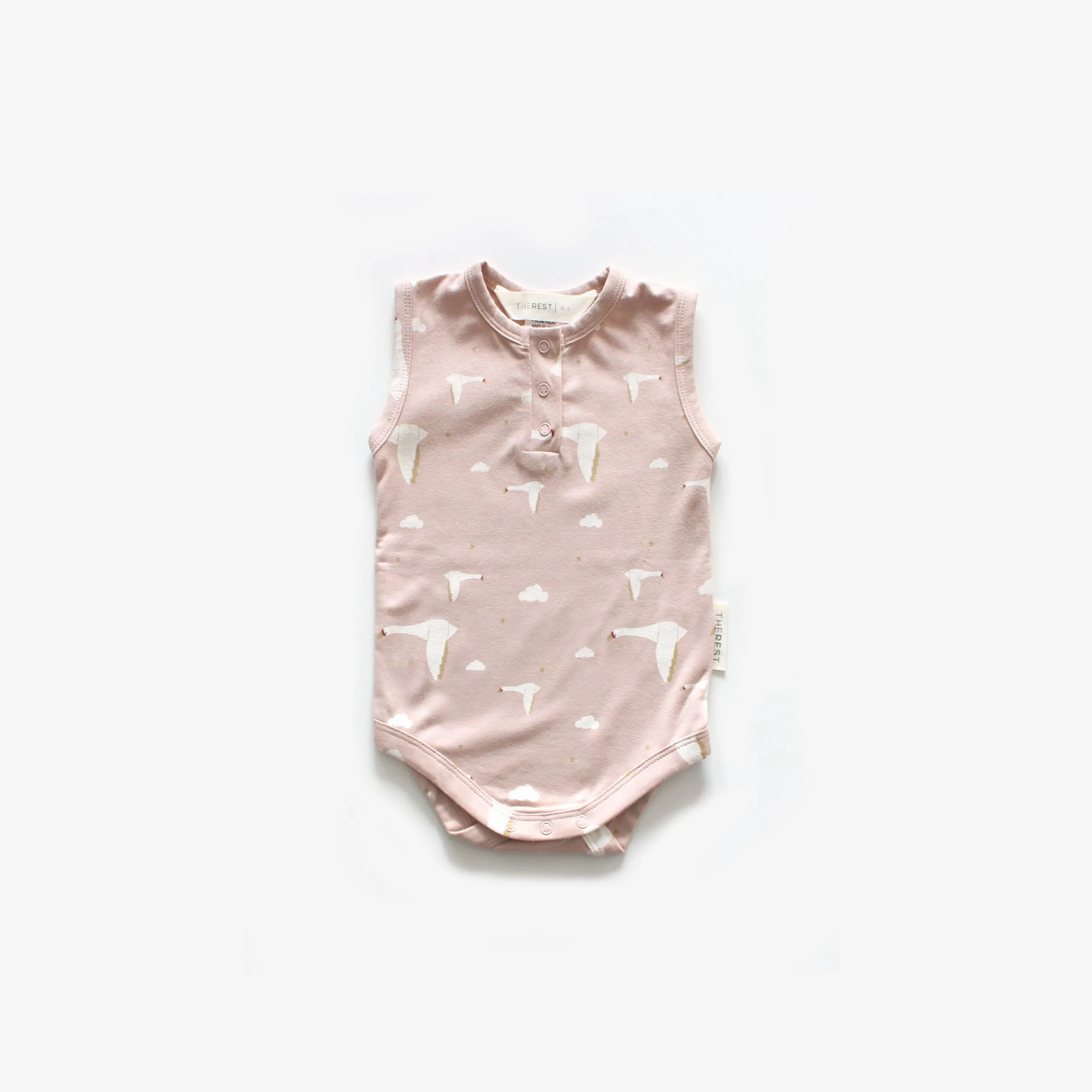 Henley Bodysuit - Geese