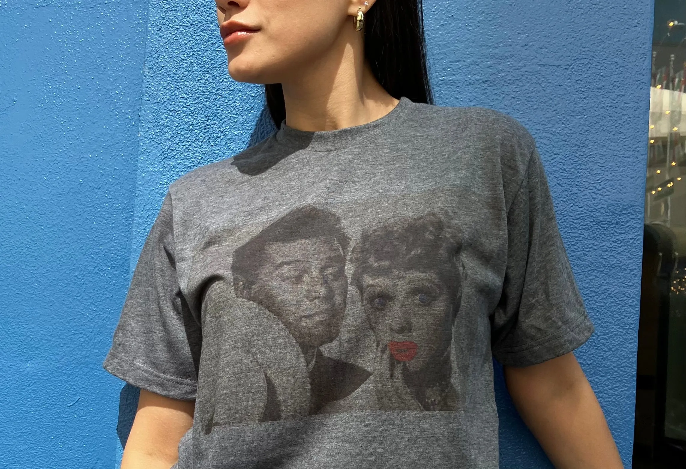 I Love Lucy Retro Vintage Graphic Design T-shirt