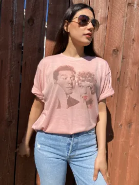 I Love Lucy Retro Vintage Graphic Design T-shirt