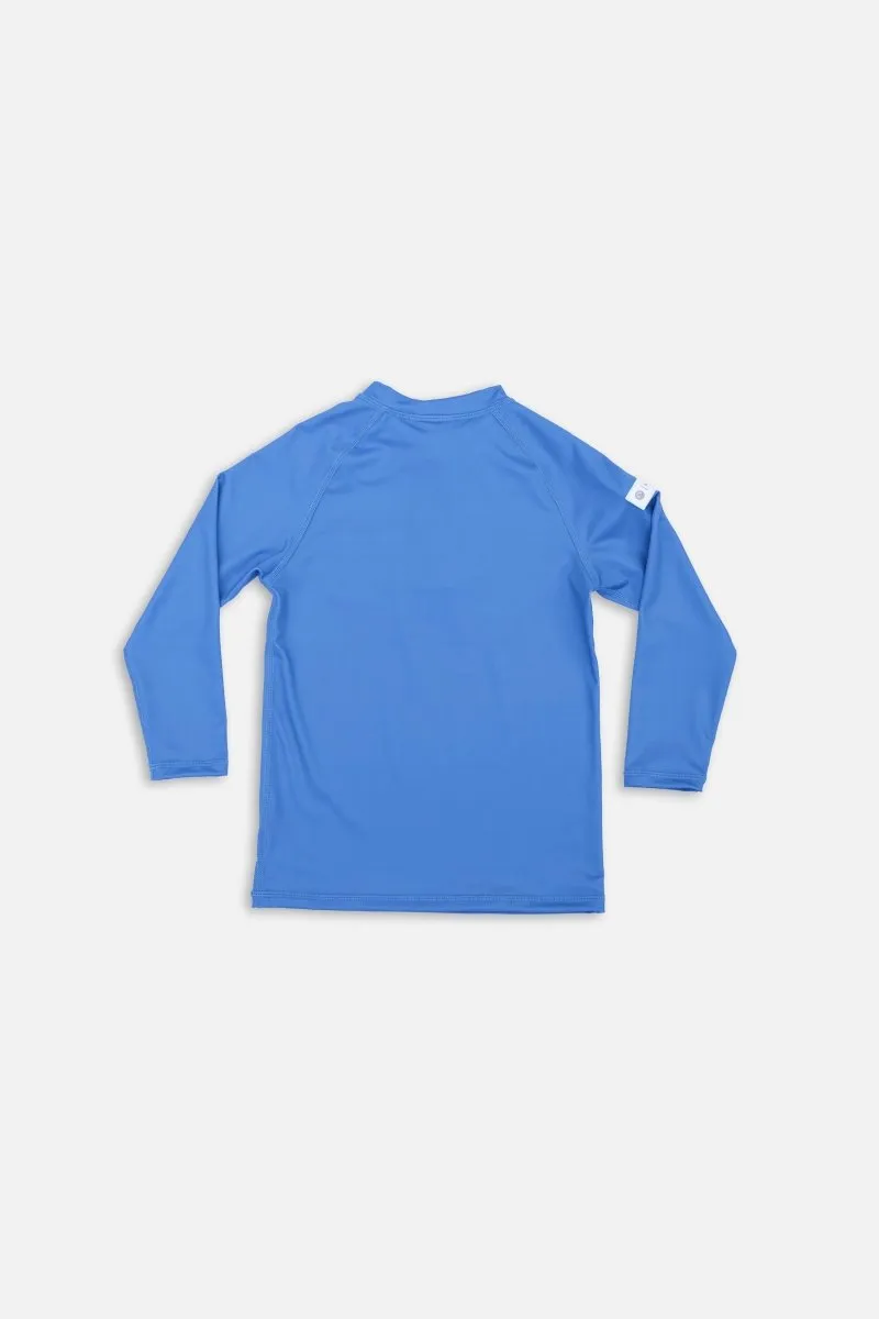Kids UV T-Shirt - Long sleeve  - Deep Blue