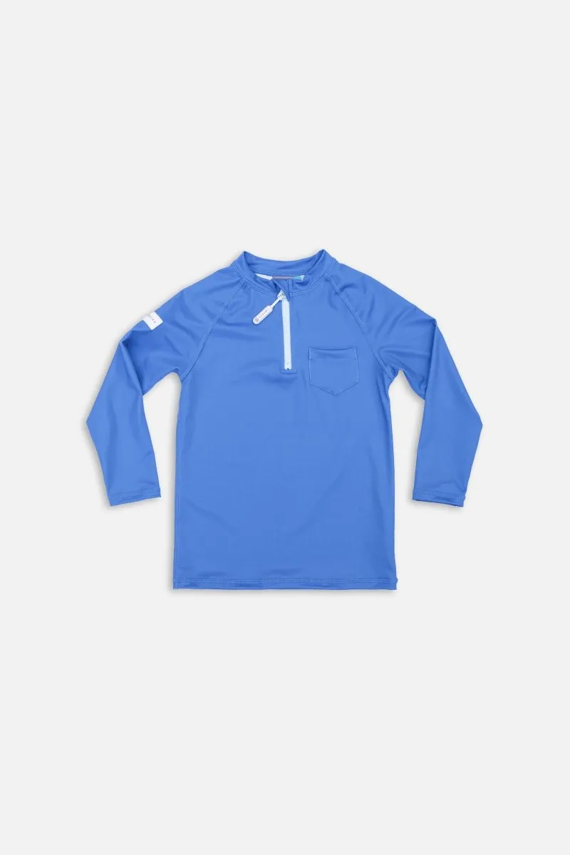 Kids UV T-Shirt - Long sleeve  - Deep Blue