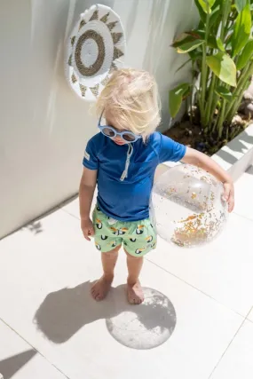 Kids UV T-Shirt - Short sleeve  - Deep Blue