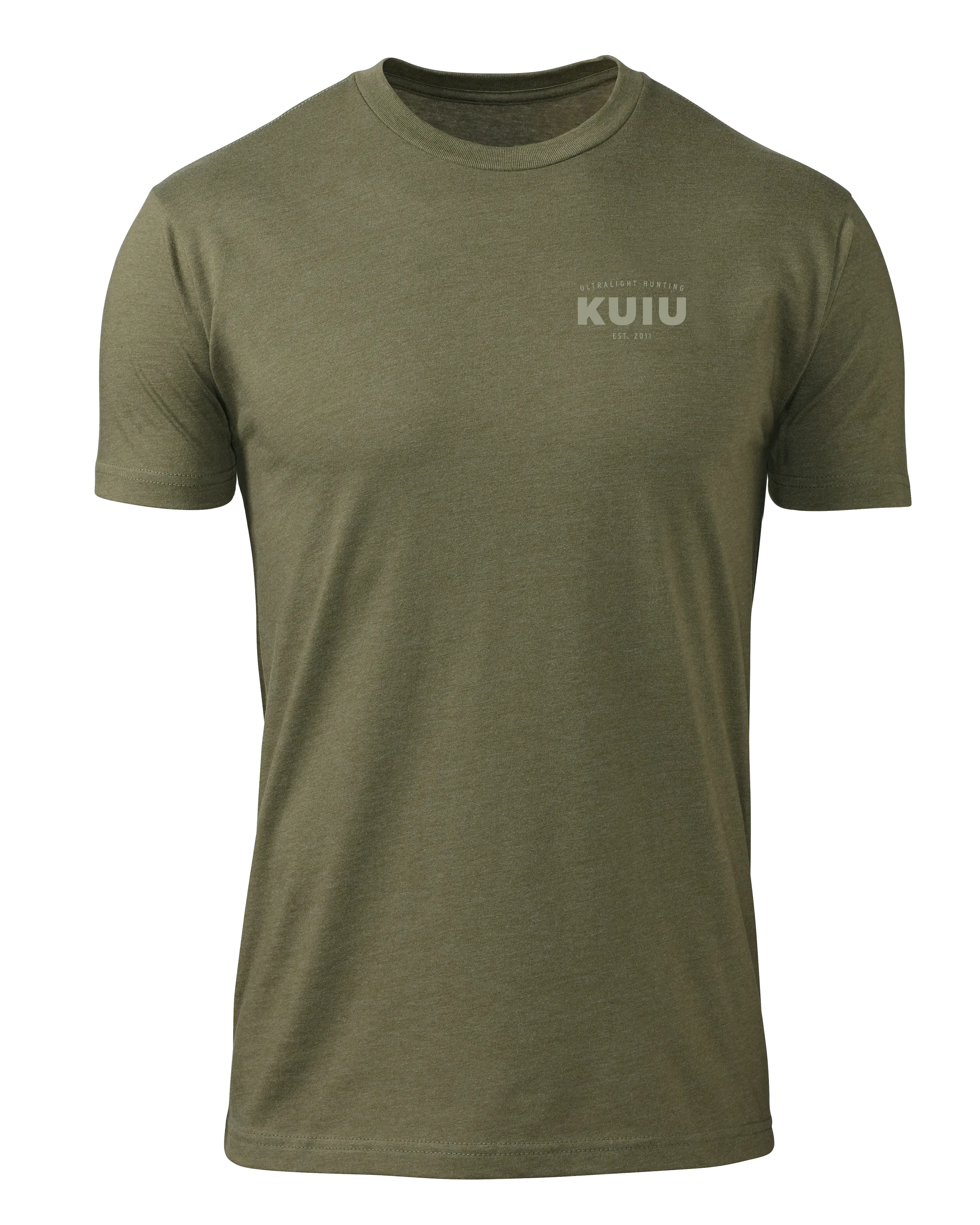 KUIU Chest Logo T-Shirt | Military Green