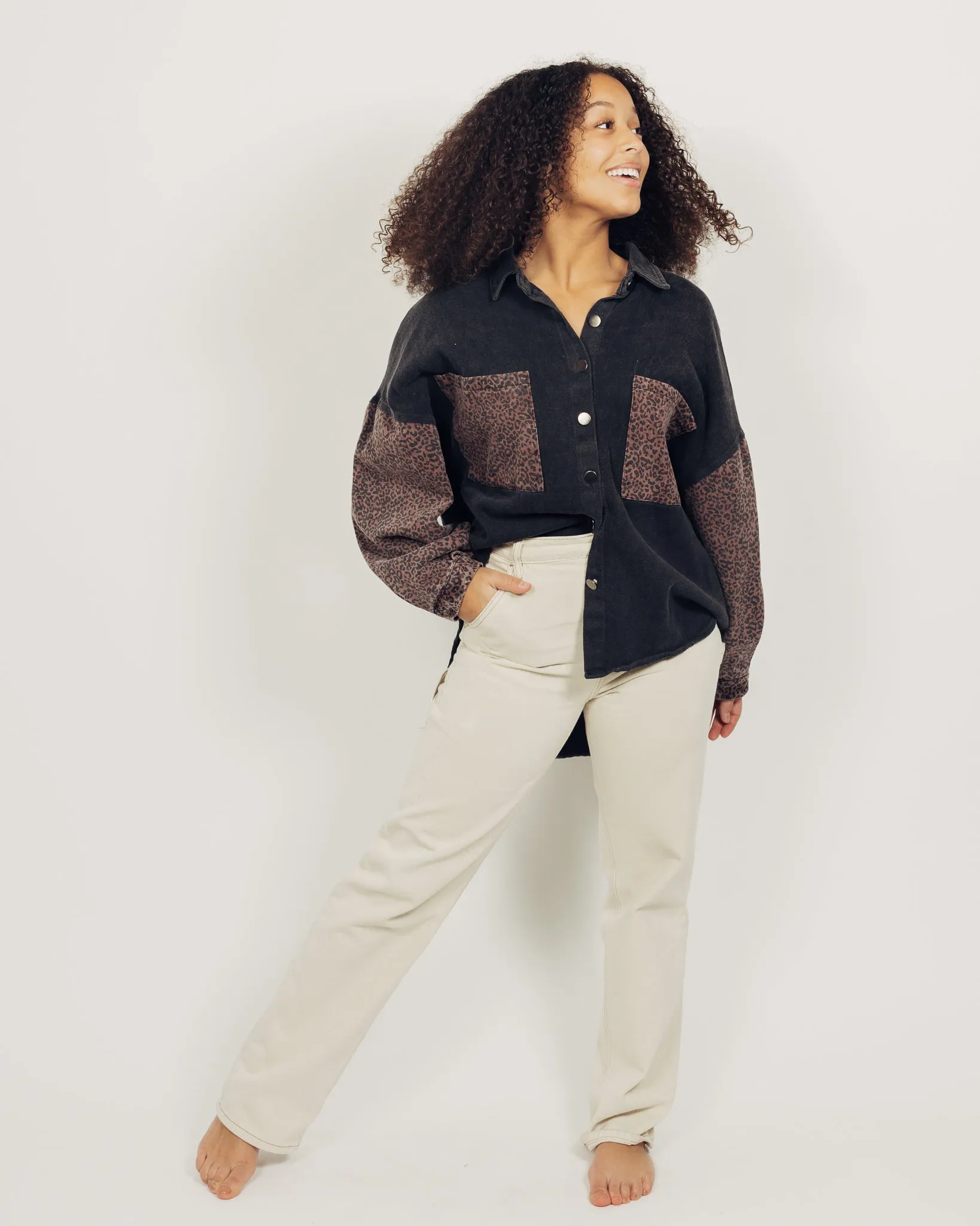 Leopard Shacket