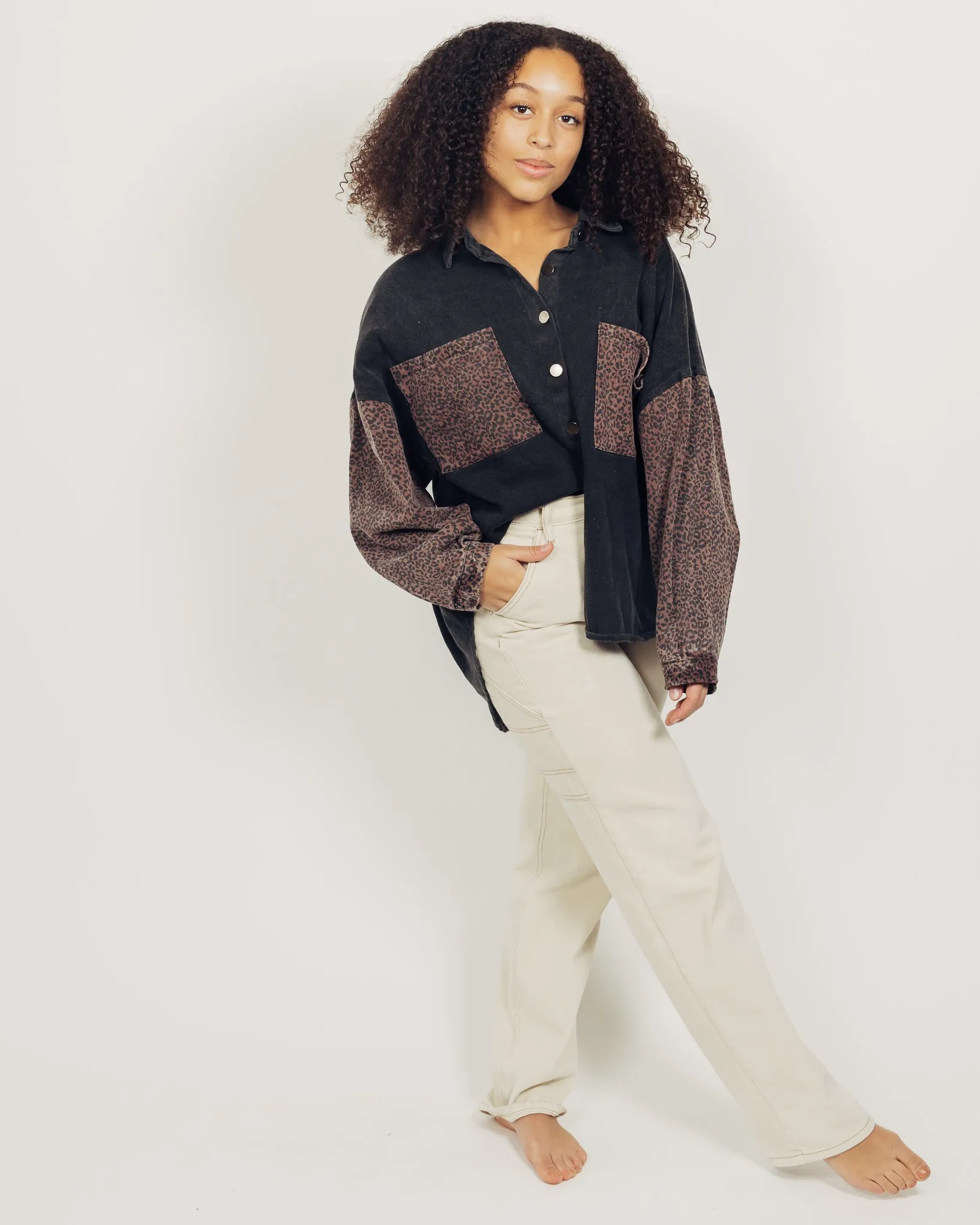 Leopard Shacket