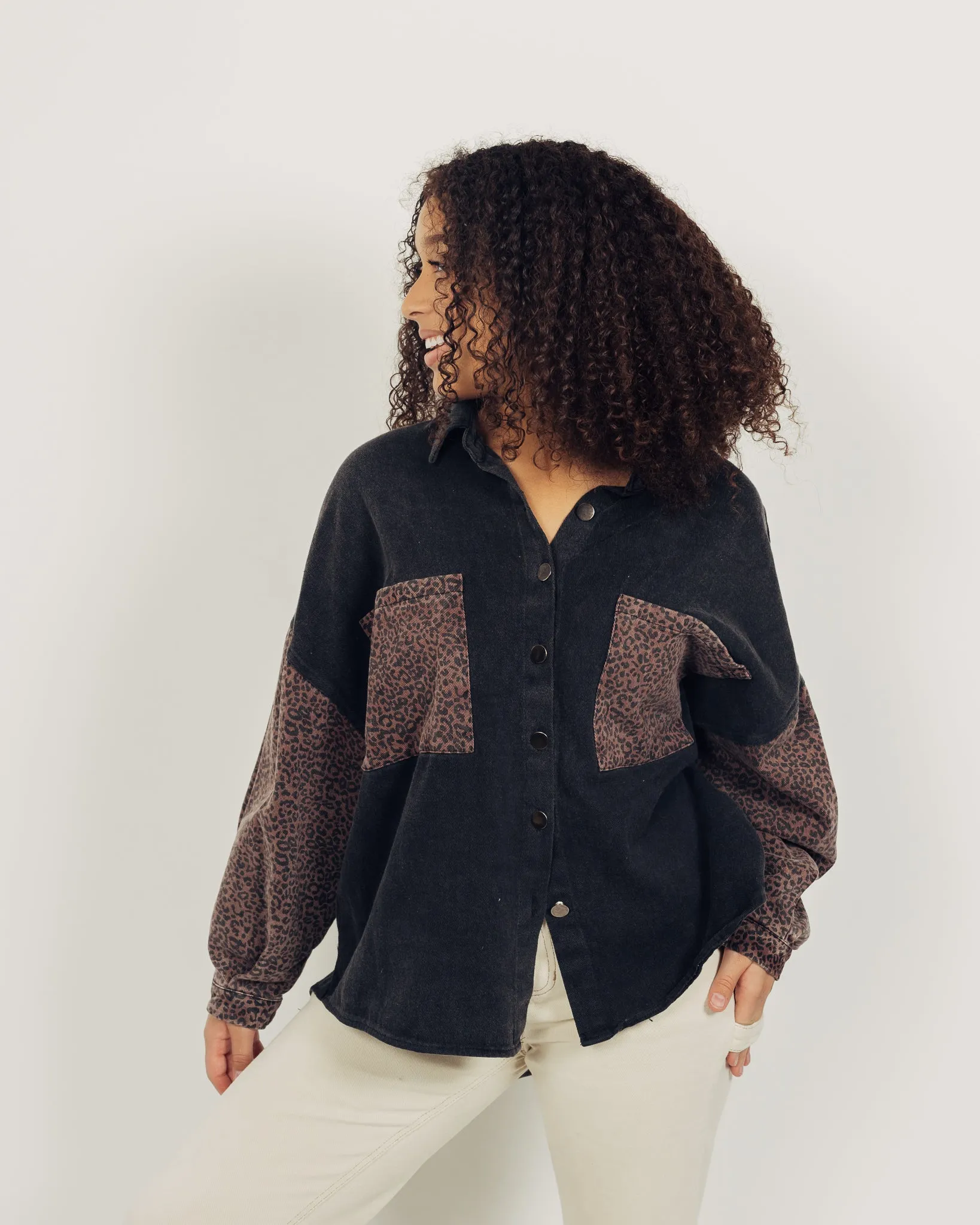 Leopard Shacket