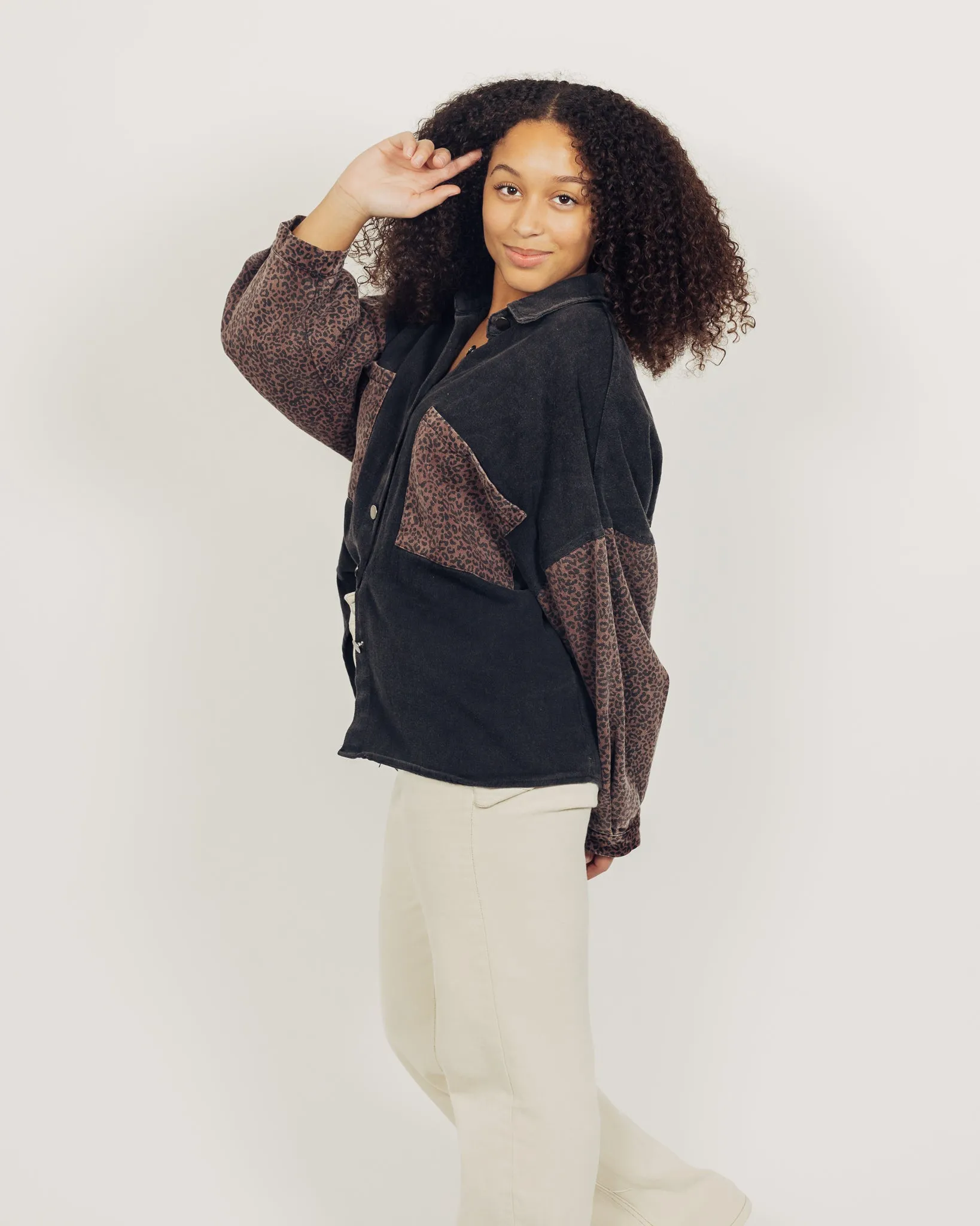 Leopard Shacket