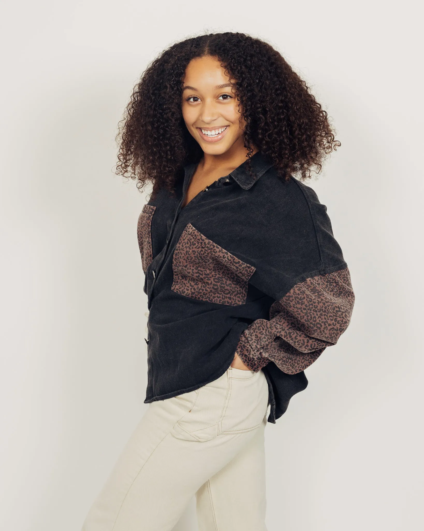 Leopard Shacket
