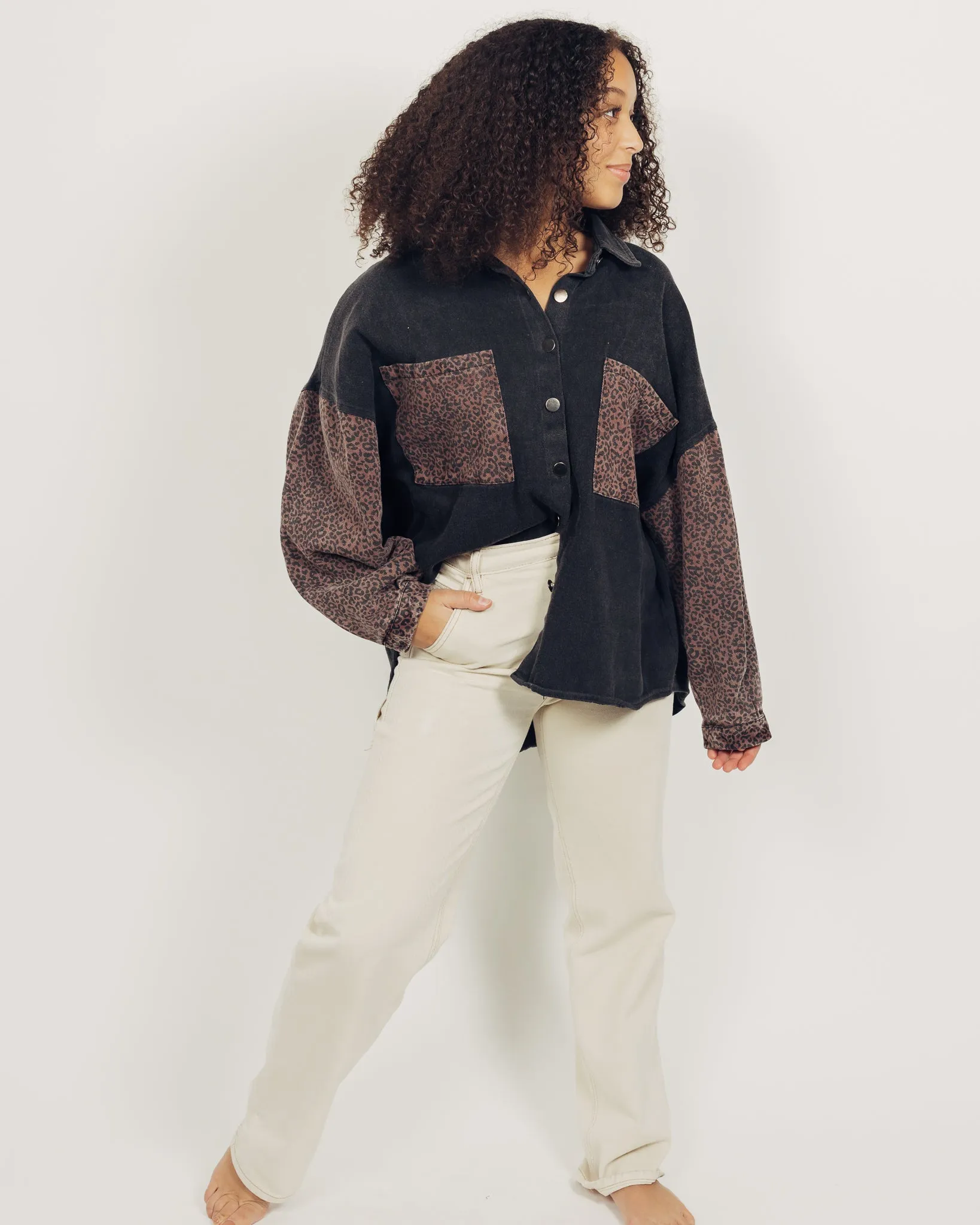 Leopard Shacket