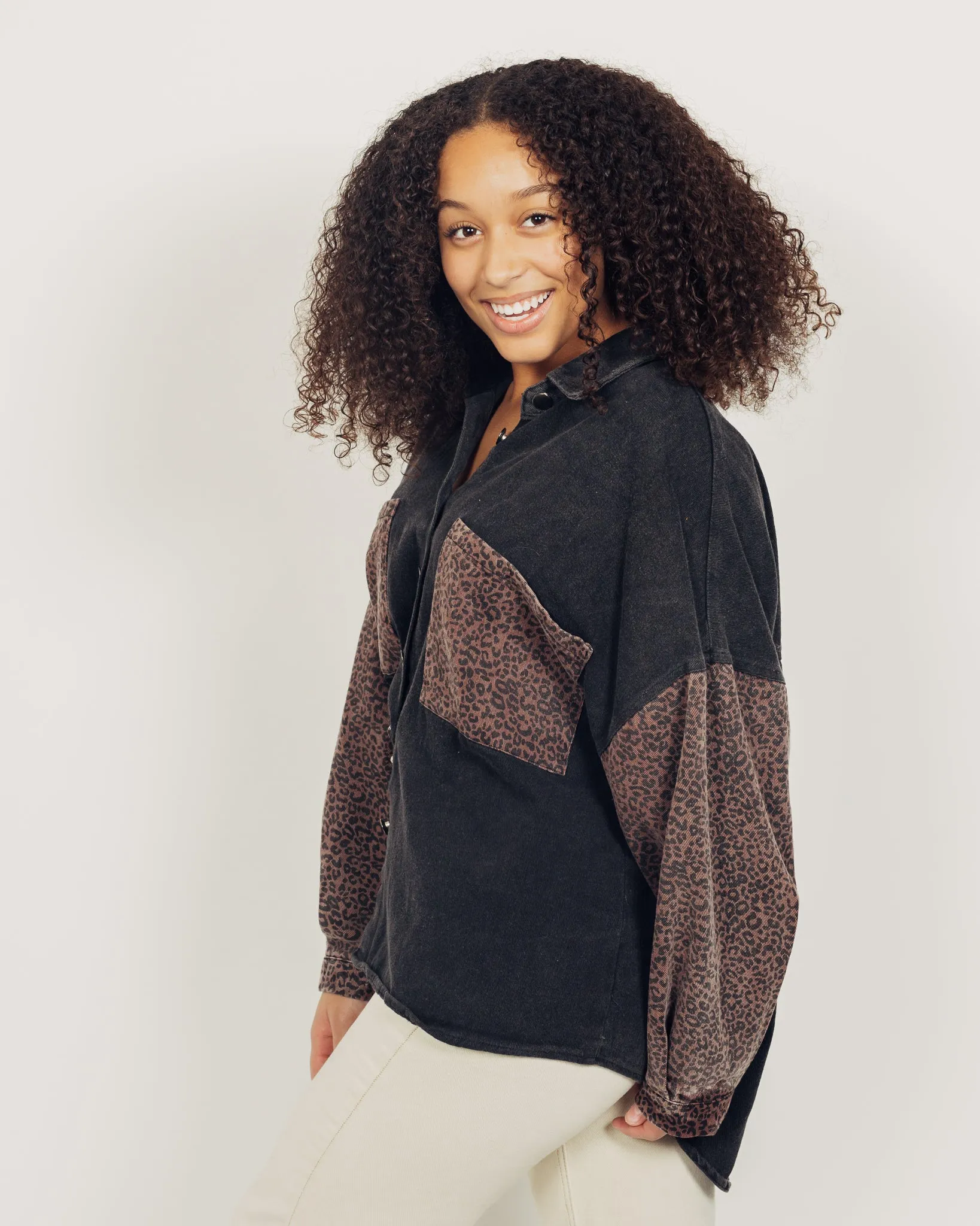 Leopard Shacket