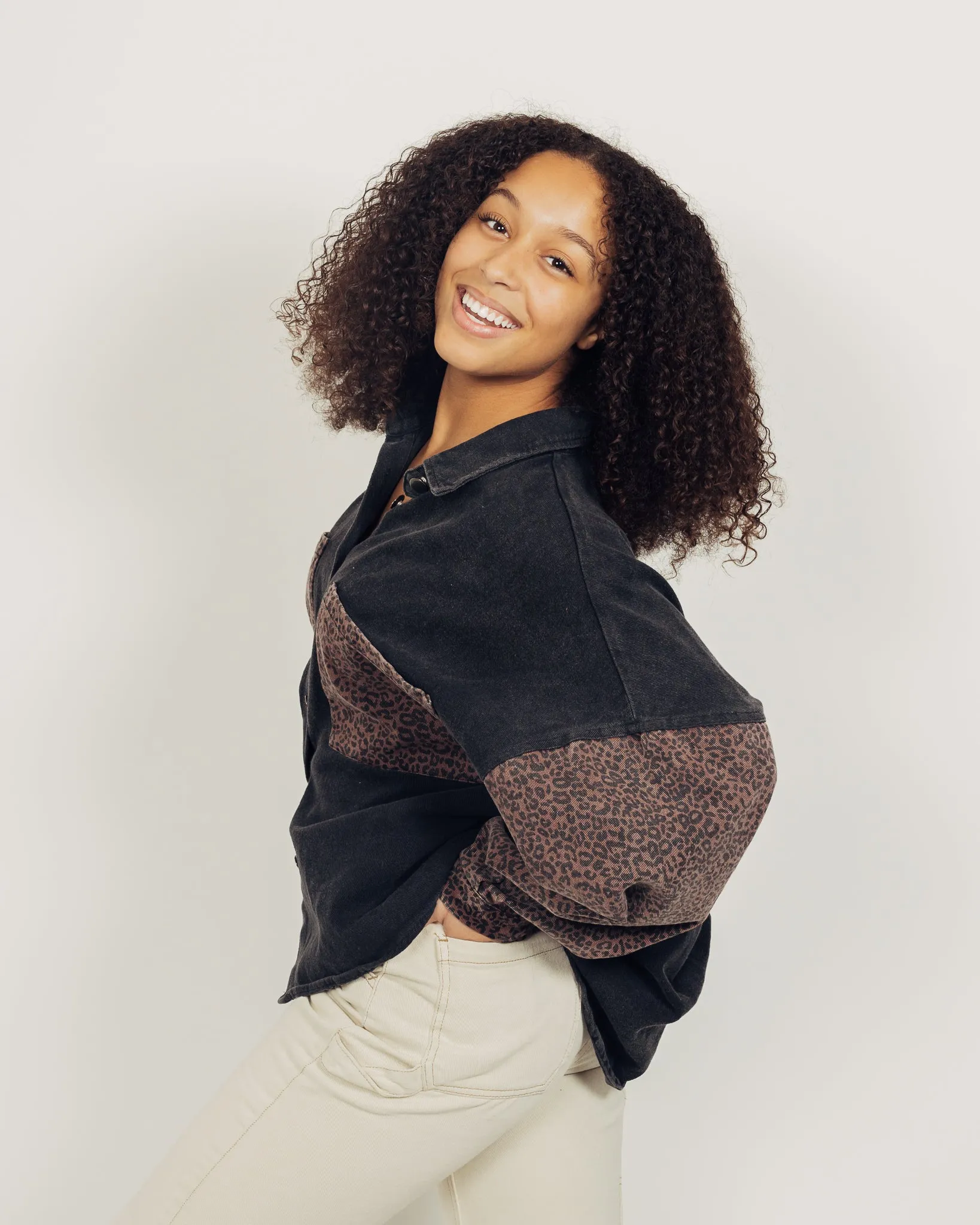 Leopard Shacket