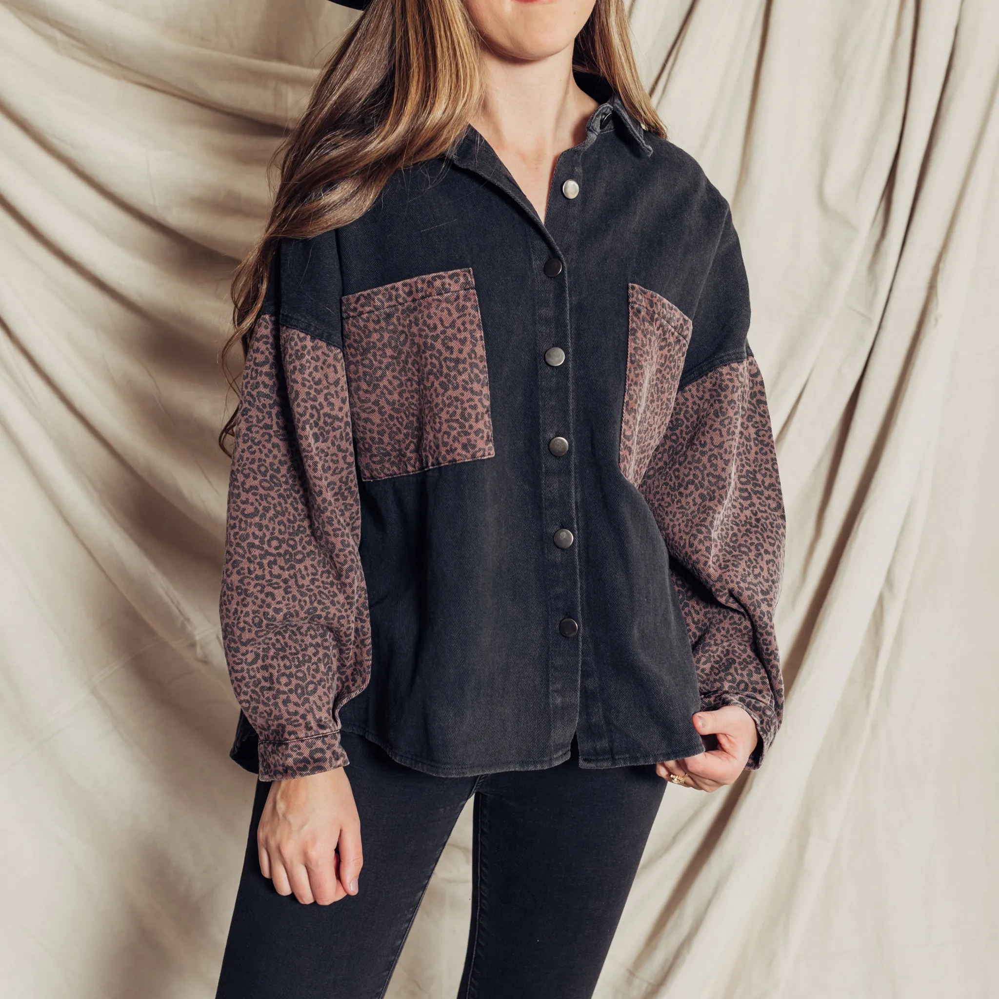 Leopard Shacket