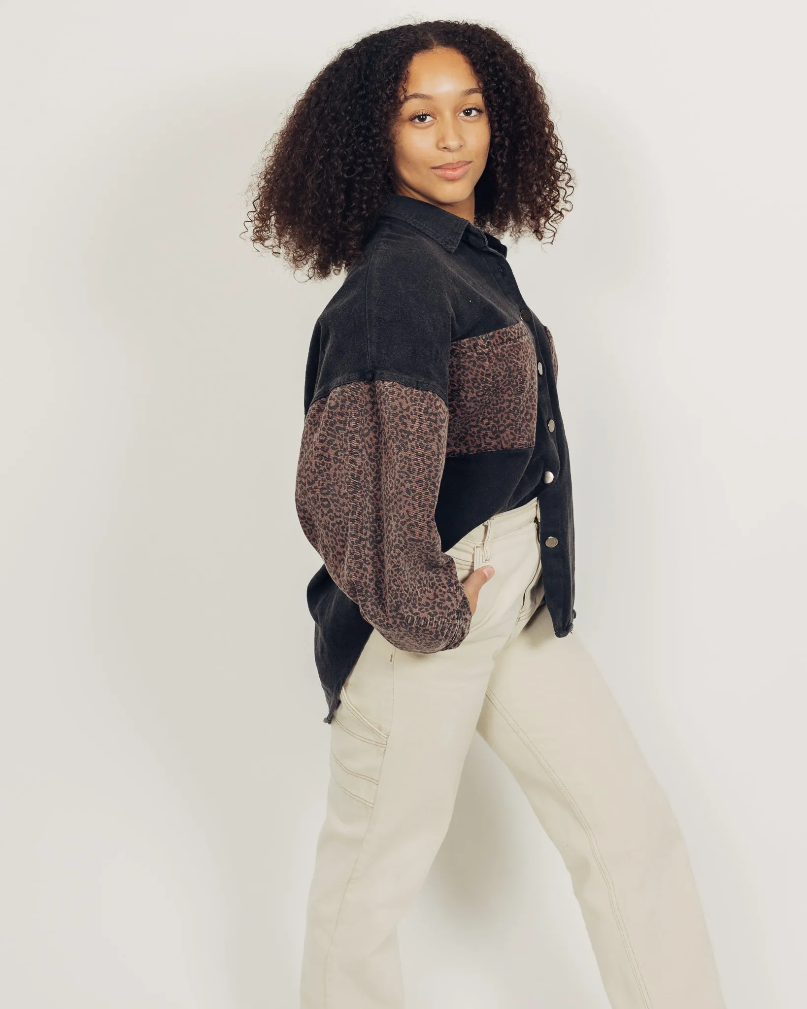 Leopard Shacket