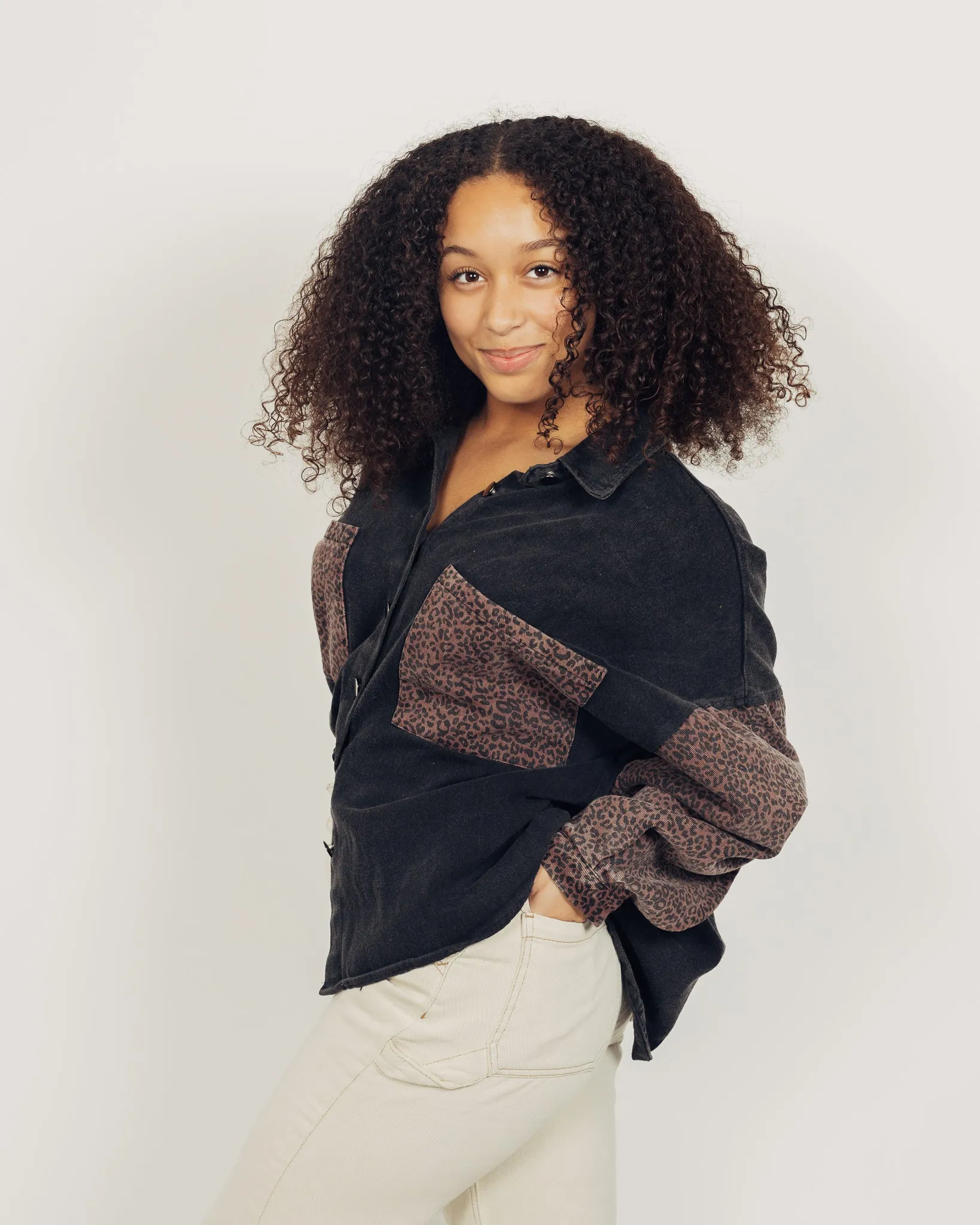 Leopard Shacket