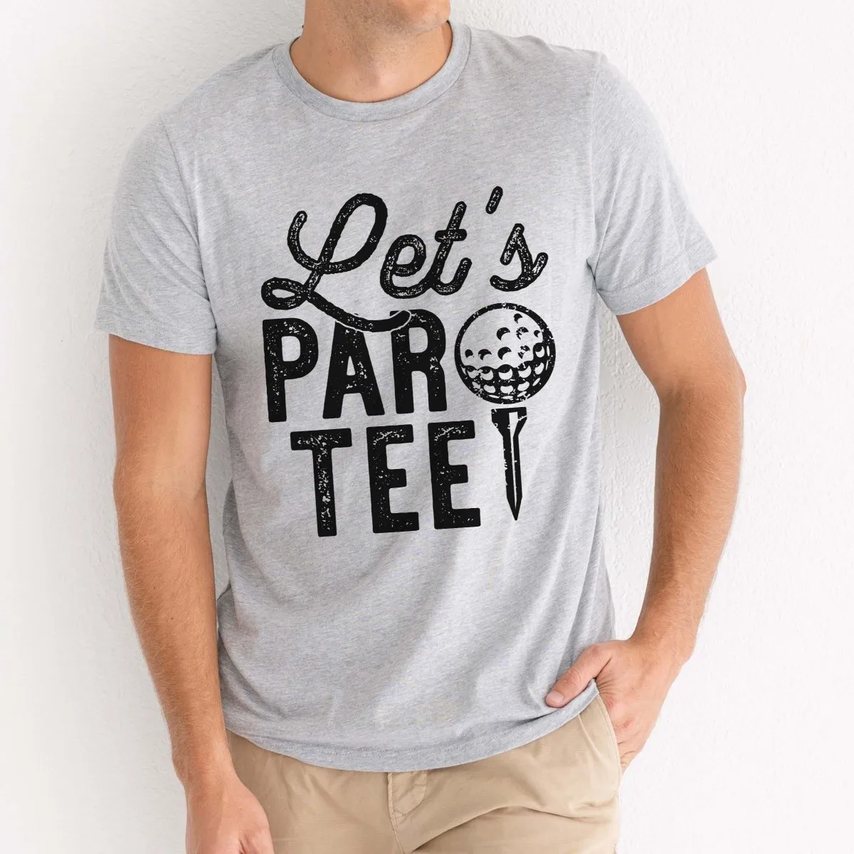Lets Par-Tee Golf Graphic Tee