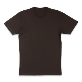 Lightweight Short Sleeve Tee - Dark Chocolate
