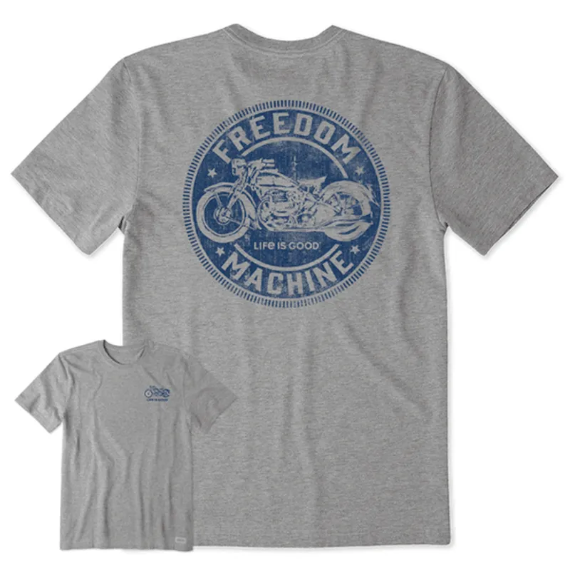 Men's Freedom Machine Motorcyle Crusher-LITE Tee