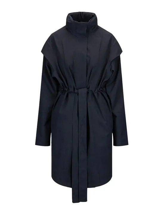 Monsun Coat Dark Navy