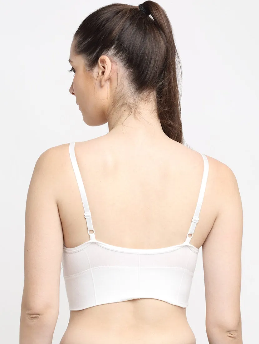 Padded & No Wire Dry Fit Solid Comfort Workout Bra for Women (Pack of 2)