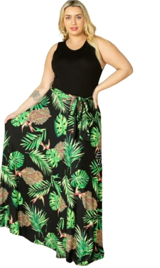 Palm Maxi Dress