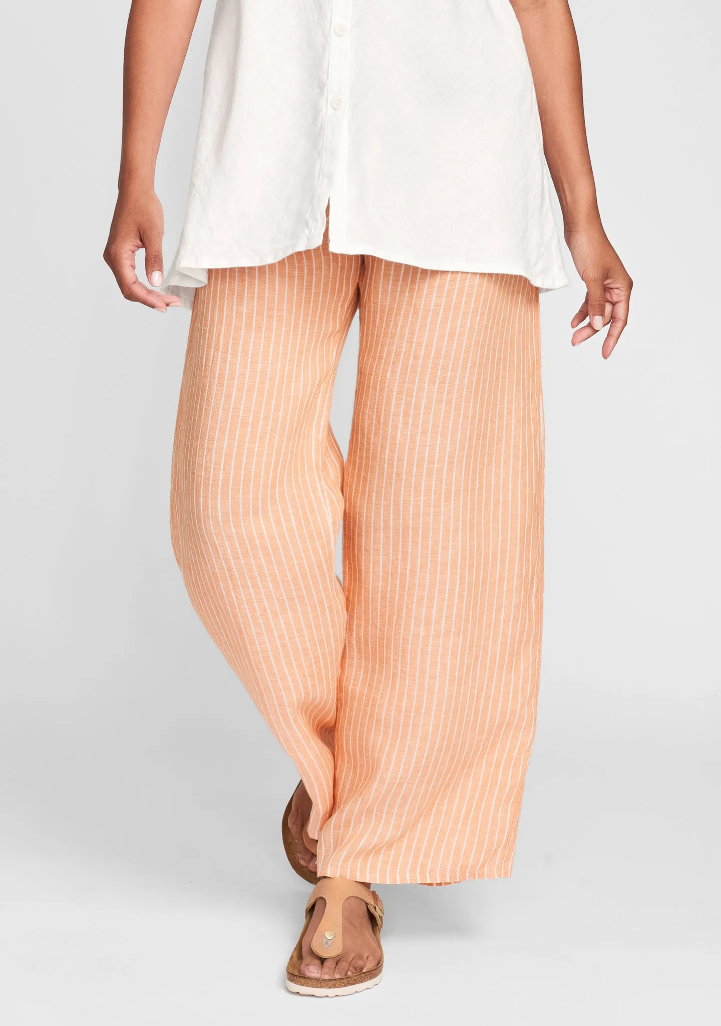 Playful Pant - Wide Leg Linen Pants - FINAL SALE