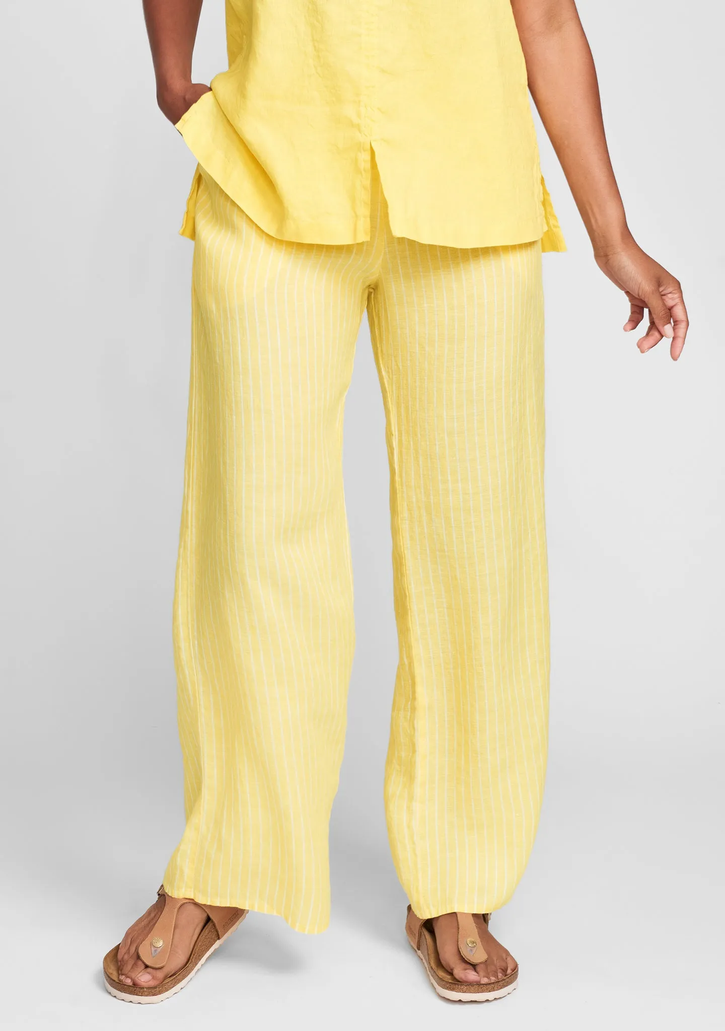 Playful Pant - Wide Leg Linen Pants - FINAL SALE