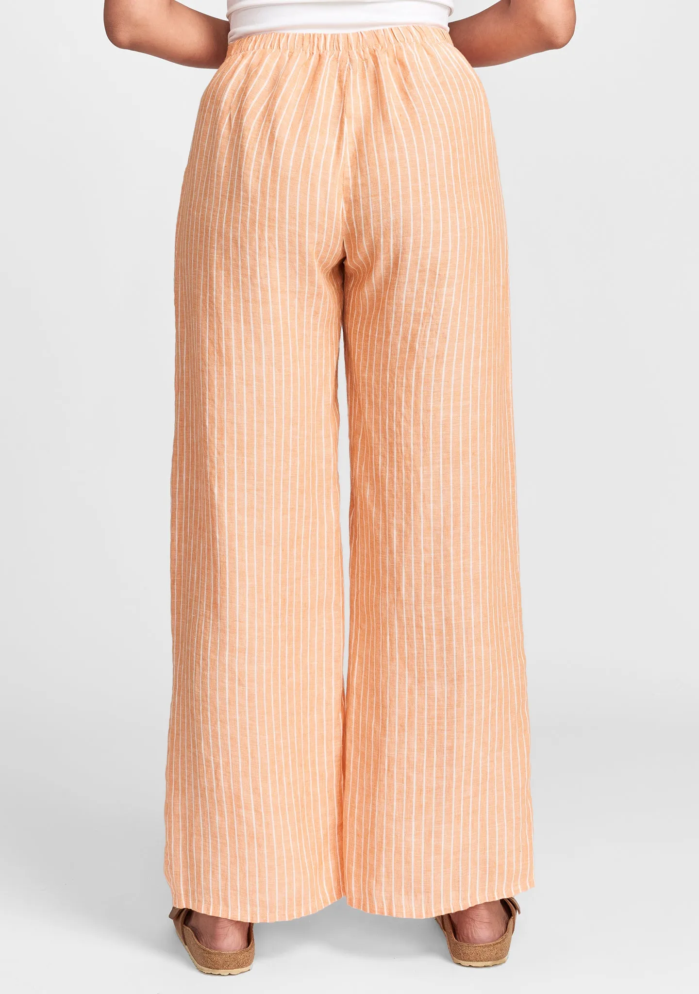 Playful Pant - Wide Leg Linen Pants - FINAL SALE